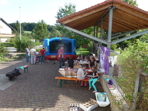 Dorffest 2014 - Hüpfburg