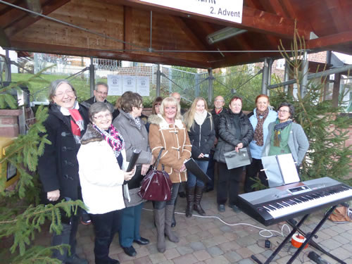 Weihnachtsmarkt 2015 - Projektchor